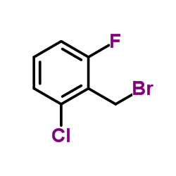 2-Chloro-6-fluorobenzyl bromide structure