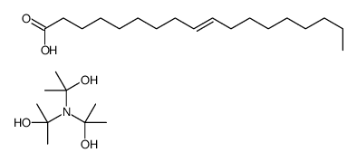 oleic acid, compound with 2,2',2''-nitrilotri(propan-2-ol) (1:1)结构式
