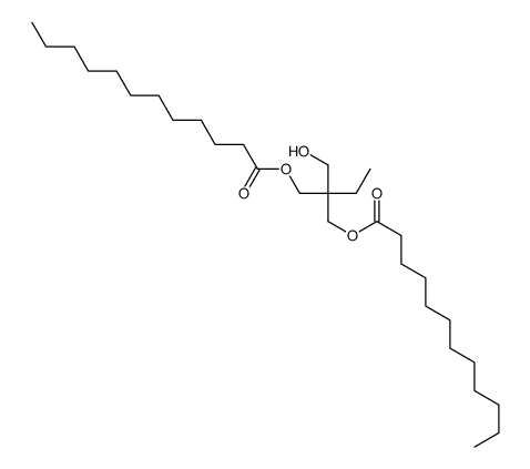 2-ethyl-2-(hydroxymethyl)propane-1,3-diyl dilaurate Structure