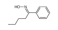 E-oxime de la 1-phenylpentan-1-one结构式