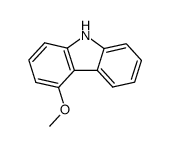 4-methoxy-9H-carbazole结构式