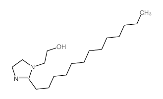1H-Imidazole-1-ethanol,4,5-dihydro-2-tridecyl- Structure