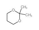 m-Dioxane, 2,2-dimethyl-结构式