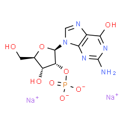guanosine 2'-monophosphate disodium结构式