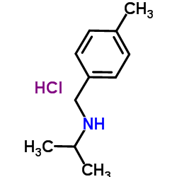 异丙基(4-甲基苄基)胺结构式