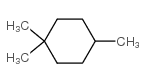 1,1,4-Trimethylcyclohexane structure