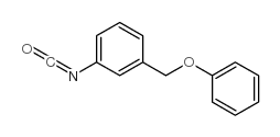 1-isocyanato-3-(phenoxymethyl)benzene结构式