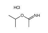 acetimidic acid isopropyl ester, hydrochloride Structure