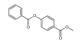 methyl 4-benzoyloxybenzoate Structure