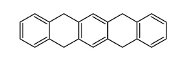 5,7,12,14-tetrahydropentacene Structure