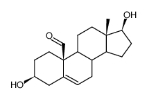 19-oxo-3β,17β-androst-5-ene diol结构式