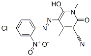 5-[(4-chloro-2-nitrophenyl)azo]-1,2-dihydro-6-hydroxy-1,4-dimethyl-2-oxo-3-Pyridinecarbonitrile picture