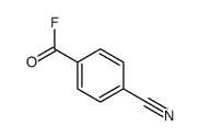 Benzoyl fluoride, 4-cyano- (9CI) Structure