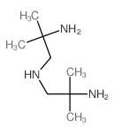 双(2-氨基-2-甲基丙基)胺结构式