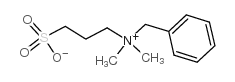 3-(苄基二甲基铵基)丙烷基磺酸结构式