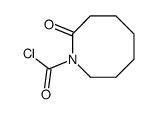 1(2H)-Azocinecarbonylchloride,hexahydro-2-oxo-(9CI) Structure