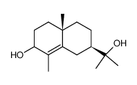 3-hydroxy-γ-eudesmol Structure