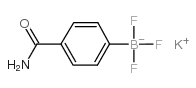 Potassium (4-carbamoylphenyl)trifluoroborate Structure