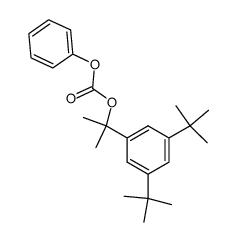 <1-(3,5-Di-tert-butylphenyl)-1-methylethyl>phenylcarbonat Structure