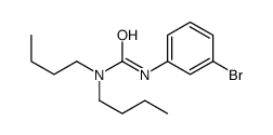 3-(3-bromophenyl)-1,1-dibutylurea结构式
