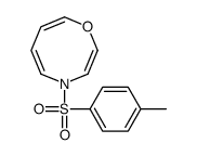 4-(4-methylphenyl)sulfonyl-1,4-oxazocine Structure