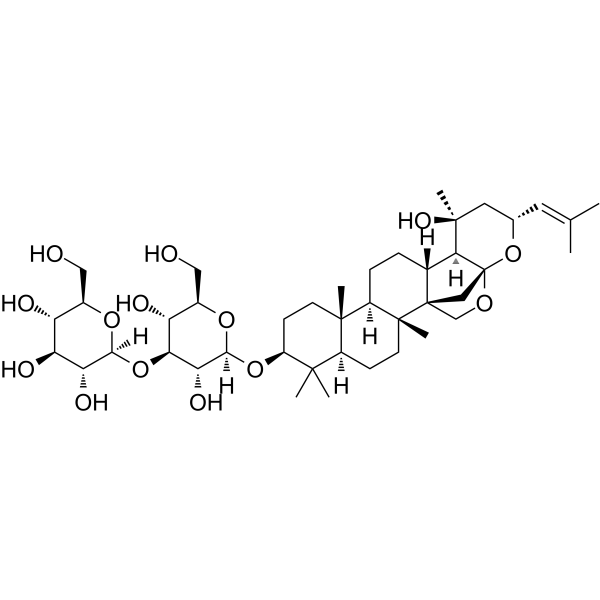 假马齿苋皂苷N1结构式