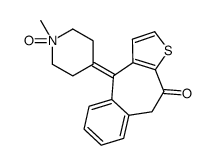 10-(1-methyl-1-oxidopiperidin-1-ium-4-ylidene)-5H-benzo[1,2]cyclohepta[3,4-b]thiophen-4-one Structure