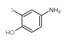 4-氨基-2-碘苯酚结构式