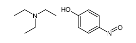 N,N-diethylethanamine,4-nitrosophenol Structure