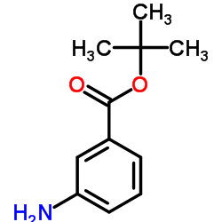 3-氨基苯甲酸叔丁酯结构式