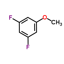 1,3-Difluoro-5-methoxybenzene Structure