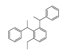 ethylbis(1-phenylethyl)benzene Structure