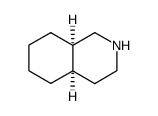 (4aR,8aR)-decahydroisoquinoline Structure