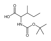L-Isoleucine, N-[(1,1-dimethylethoxy)carbonyl]-, labeled with oxygen-17 Structure