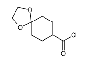 1,4-Dioxaspiro[4.5]decane-8-carbonyl chloride (6CI)结构式