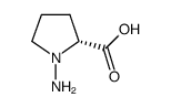 D-Proline, 1-amino- (9CI) Structure