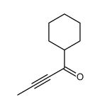 1-cyclohexylbut-2-yn-1-one Structure