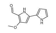4-Methoxy-2,2'-Bipyrrole-5-Carboxaldehyde Structure