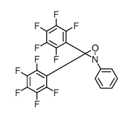 3,3-bis(2,3,4,5,6-pentafluorophenyl)-2-phenyloxaziridine结构式