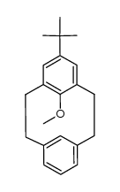 8-methoxy-5-tert-butyl<2.2>-metacyclophane Structure