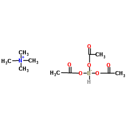 四甲基三乙酰氧硼氢化铵结构式