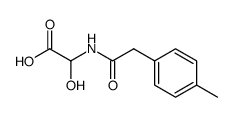 Acetic acid,hydroxy[[(4-methylphenyl)acetyl]amino]- (9CI) Structure