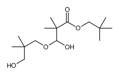 2,2-dimethylpropyl 3-hydroxy-3-(3-hydroxy-2,2-dimethylpropoxy)-2,2-dimethylpropanoate Structure