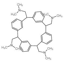 5,11,17,23-tetrakis-dimethylaminomethylcalix[4!arene Structure