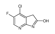 4-Chloro-5-fluoro-7-aza-2-oxindole Structure