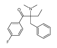 2-benzyl-2-(dimethylamino)-1-(4-fluorophenyl)butan-1-one Structure