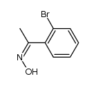 (Z)-1-(2-bromophenyl)ethanone oxime结构式