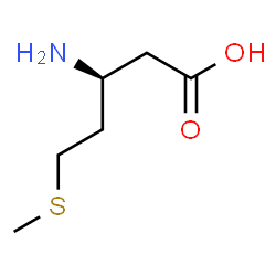 (S)-3-Amino-5-(methylthio)pentanoic acid Structure