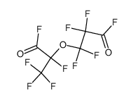 Perfluoro-2-methyl-3-oxahexanedioic acid difluoride Structure