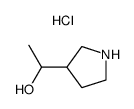 a-Methyl-3-pyrrolidinemethanol HCl结构式